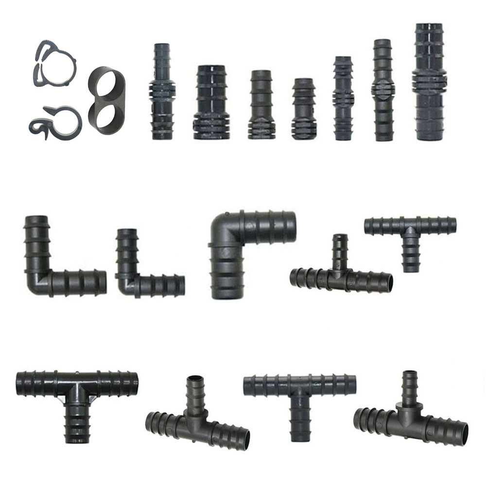 Smart Garden Tower - 5Pcs 16/20/25Mm Pe Pijp Barb Connector