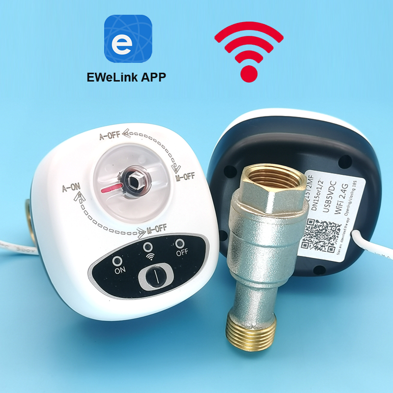 Smart Garden Tap - EWeLink APP WiFi Waterklep Gasklep DN15/DN20/DN25