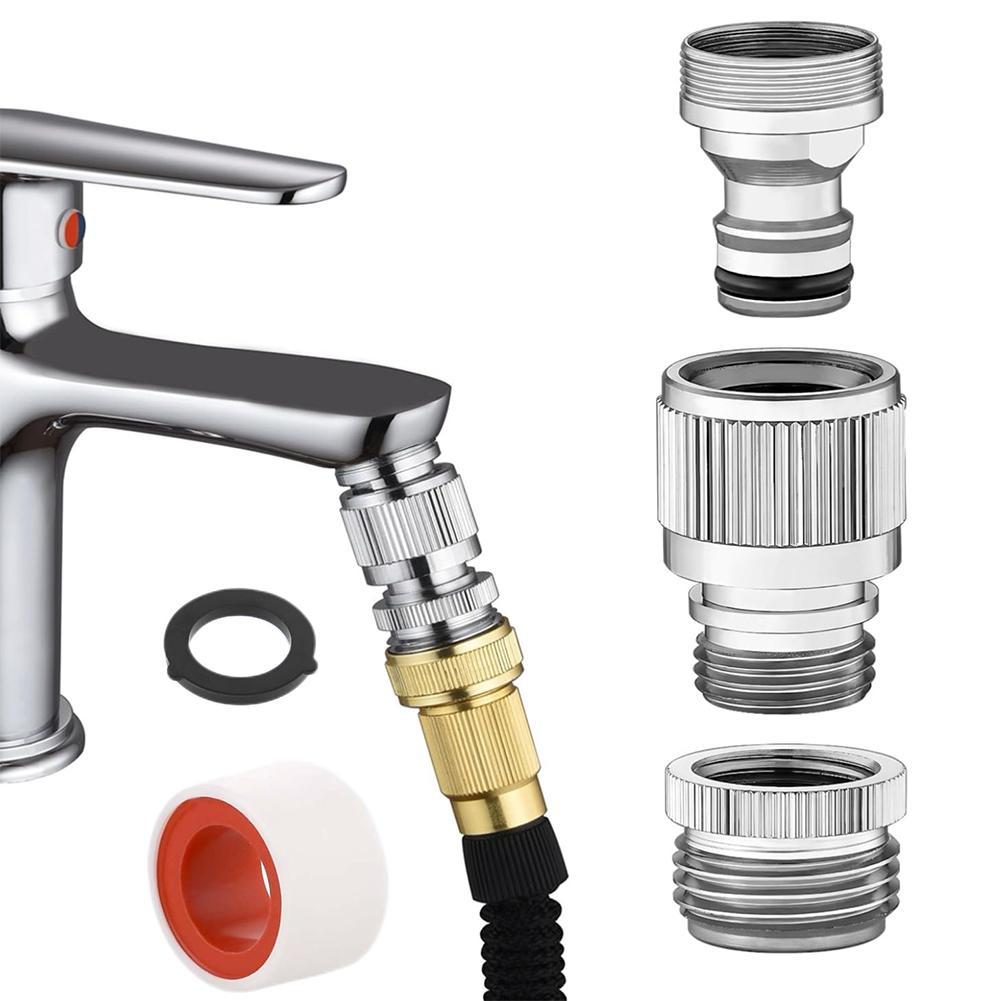 Smart Garden Tap - Kraanadapterset voor tuinslang en doucheaansluiting Snelkoppelingen