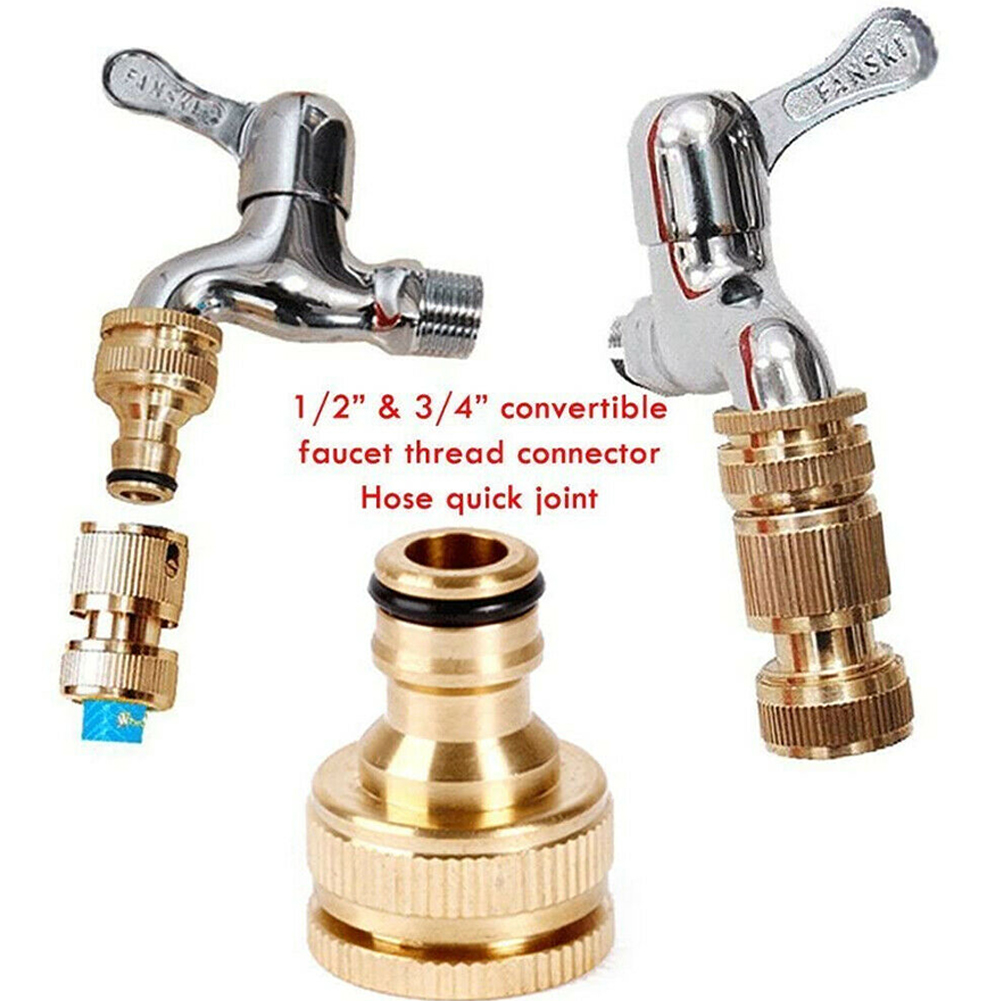 Smart Garden Tap - Messing Kraan Tap Connector Mixer Slang