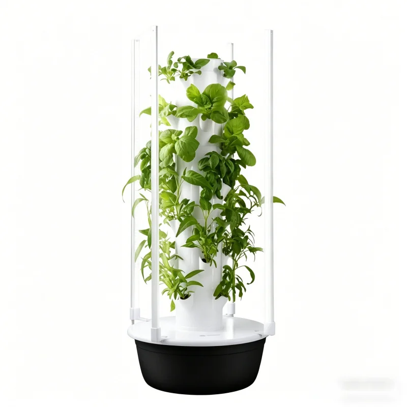 Smart Garden Tower - SpaceTree Verticale Hydroponische Toren Slimme Groenteplantbak