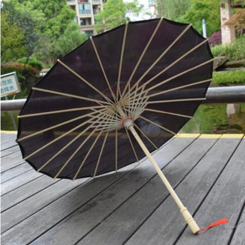 Smart Garden Umbrella - Effen Gekleurd Zwart Wit Rood Paraplu