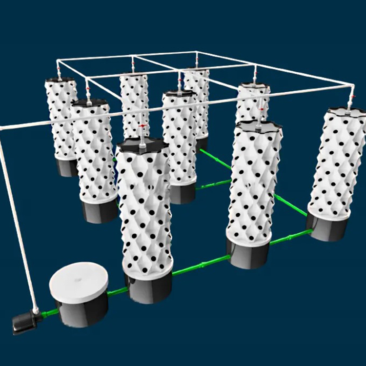 Slimme Hydroponics Kit Zelfwat - Smart Garden Tower recensie en prijs