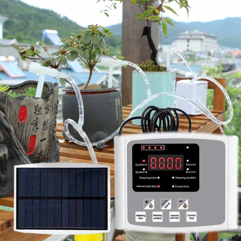 Automatische zonne-energie dru - Smart Garden Herb recensie en prijs