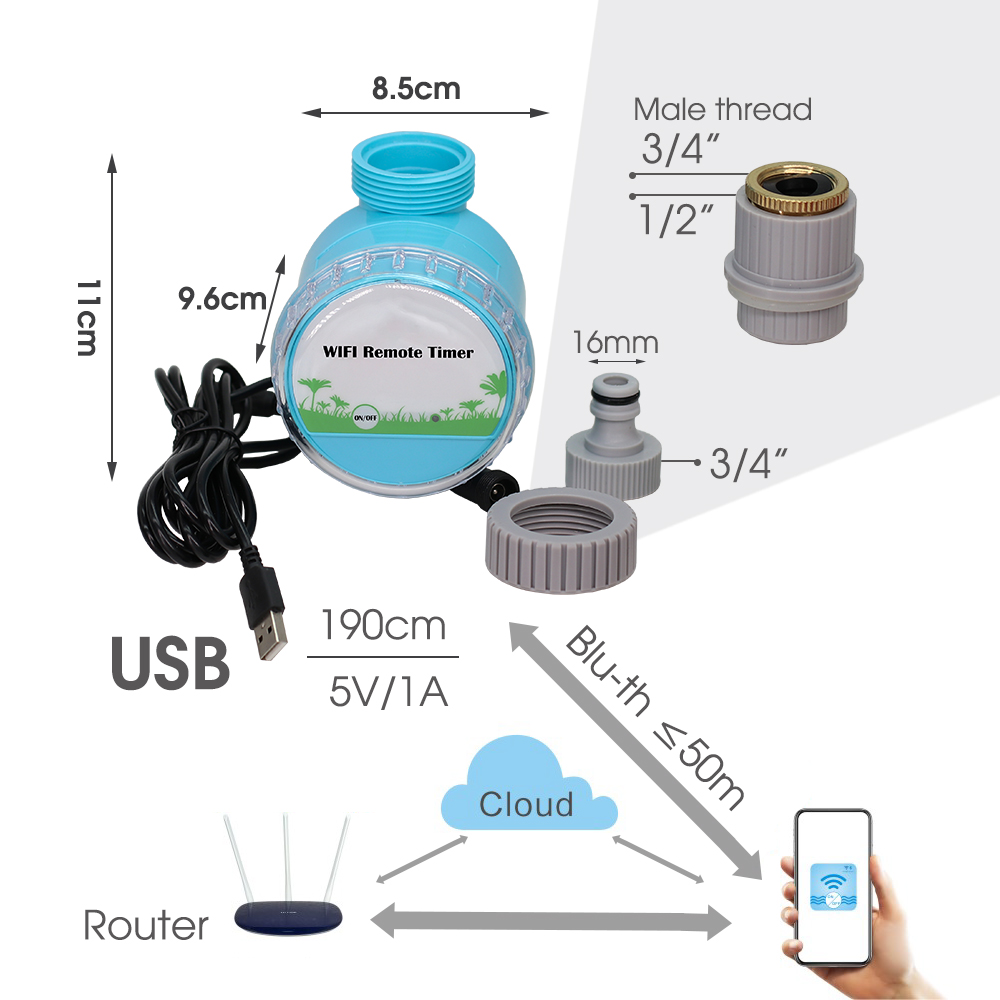 30-50M Slim Tuinbewateringssys - Smart Garden Tower recensie en prijs