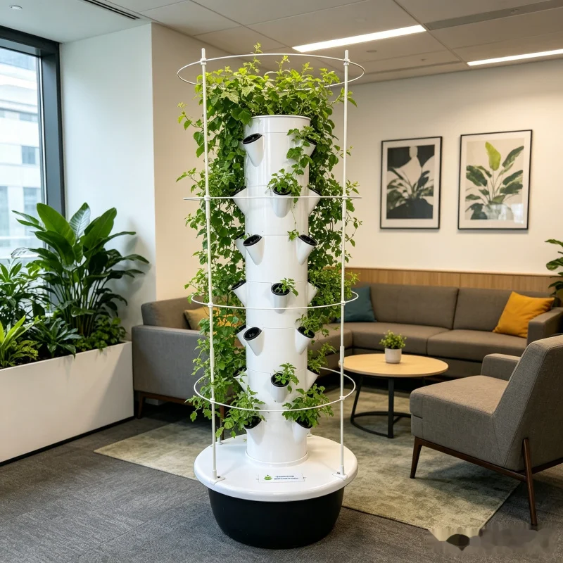 9-laags aeroponische hydroponi - Smart Garden Tower recensie en prijs