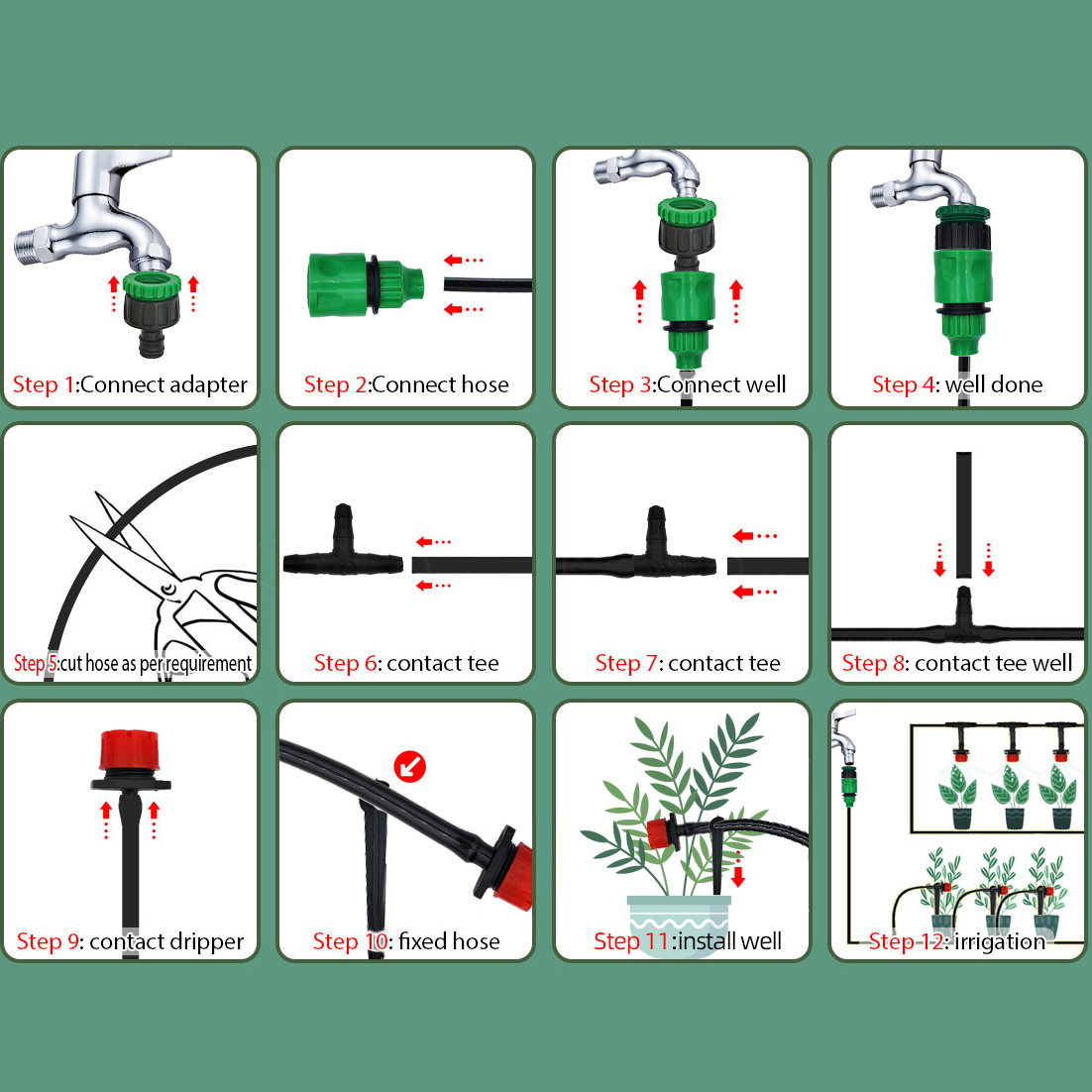 Broeikas 15M-30M Diy Druppelir - Smart Garden Tower recensie en prijs