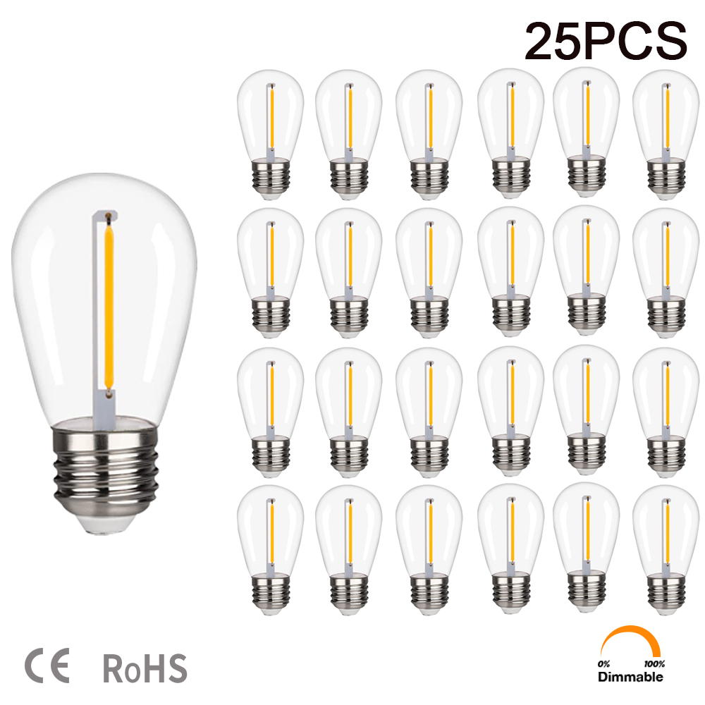 Led S14 Vervangende Lampen 1W  - Smart Garden Umbrella recensie en prijs