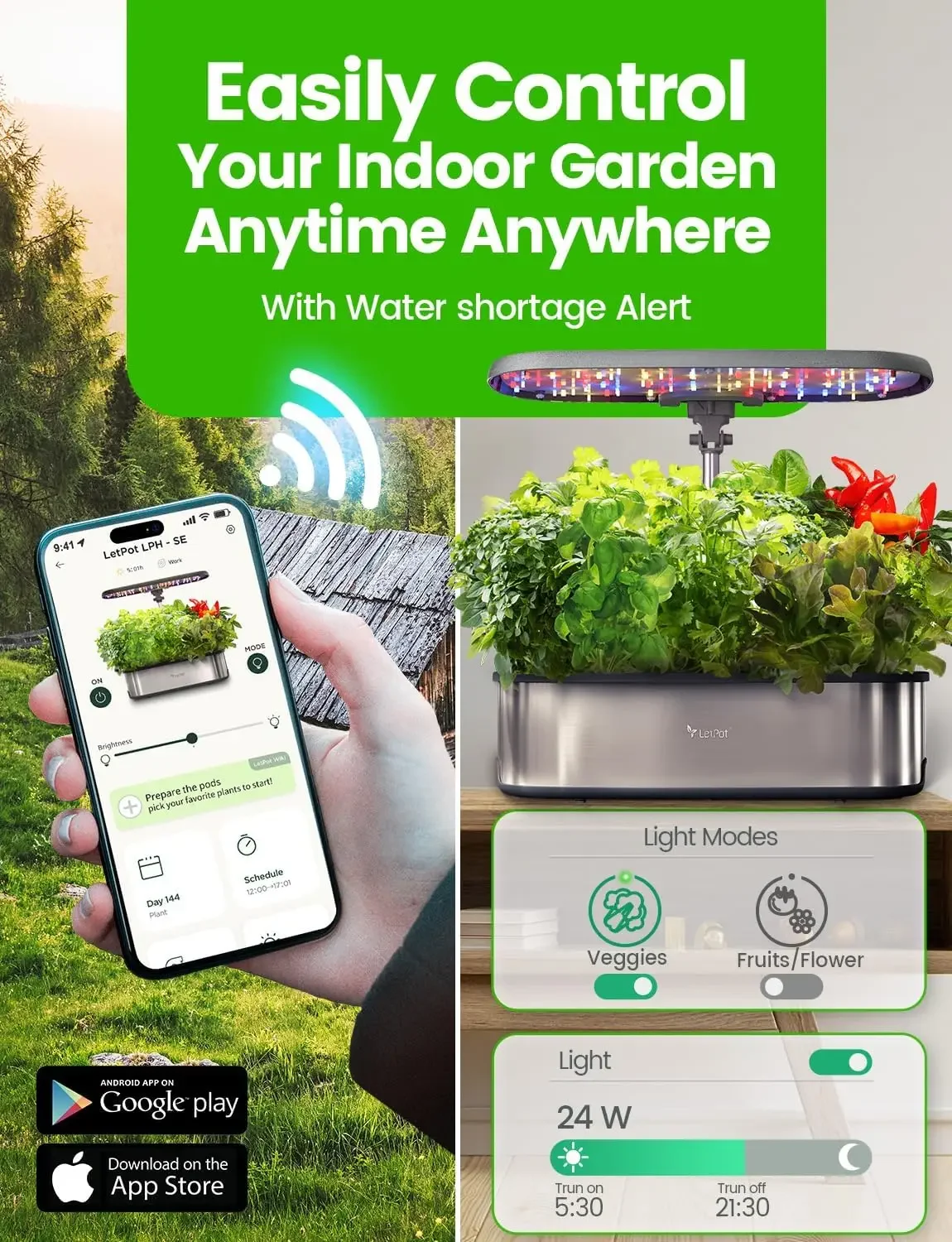 LETPOT LPH-SE Hydroponisch kwe - Smart Garden Herb recensie en prijs