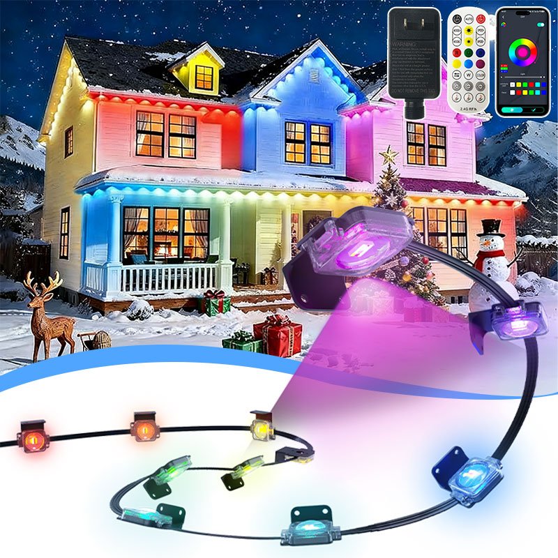 Permanente buiten RGBCW dakran - Smart Garden Led Lights recensie en prijs