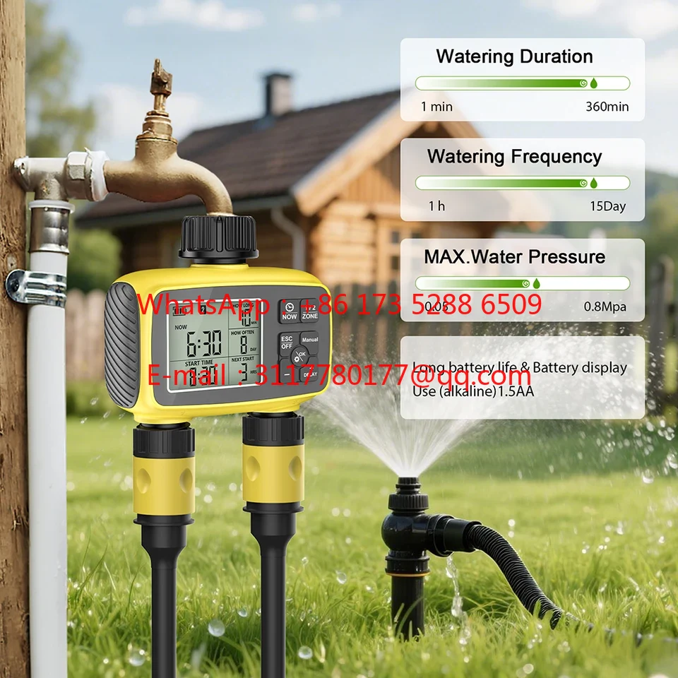 WAP01 Grote Schermweergave Tui - Smart Garden Water Timer recensie en prijs