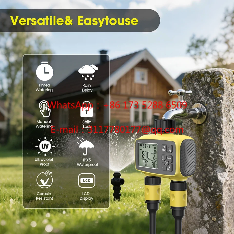 WAP01 Grote Schermweergave Tui - Smart Garden Water Timer recensie en prijs