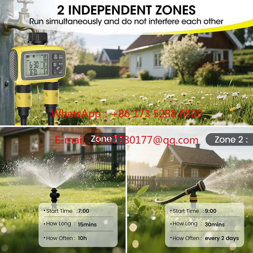 WAP01 Grote Schermweergave Tui - Smart Garden Water Timer recensie en prijs