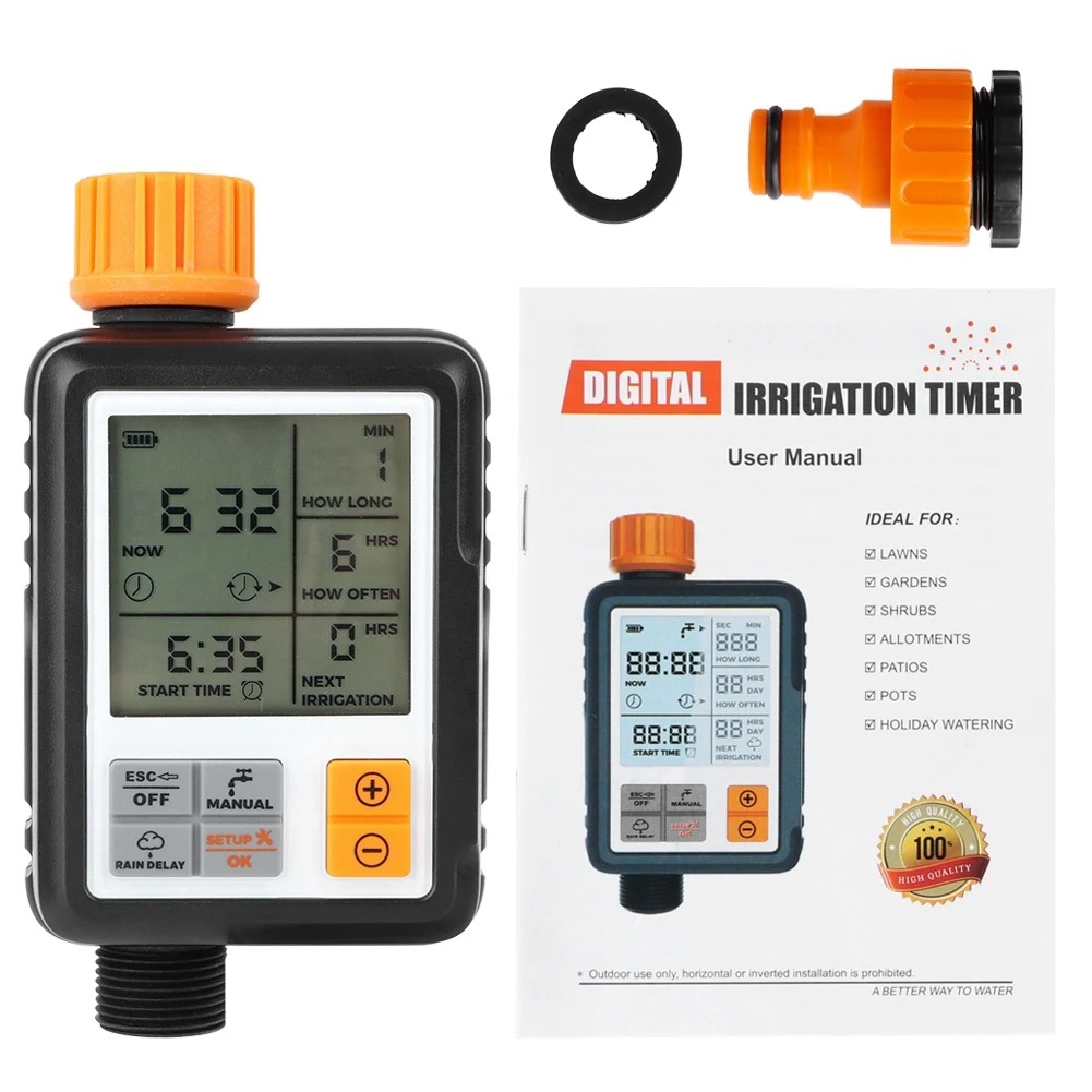 Elektronische tuinwater timer, - Smart Garden Water Timer recensie en prijs