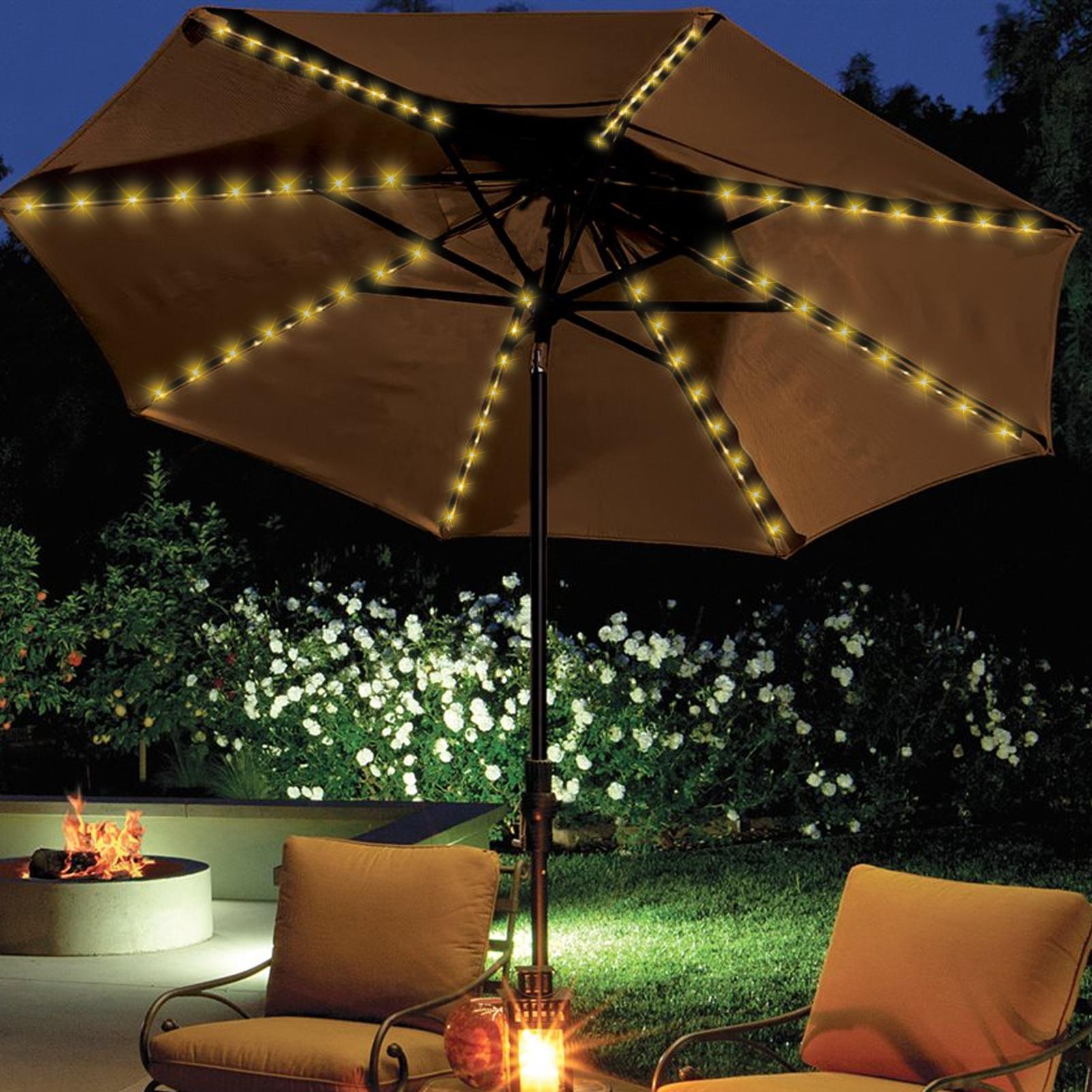 Zonne-tuinparaplulamp, op zonn - Smart Garden Umbrella recensie en prijs