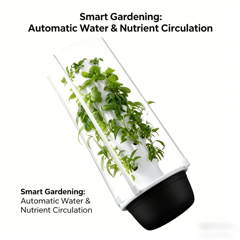 SpaceTree Verticale Hydroponis - Smart Garden Tower recensie en prijs