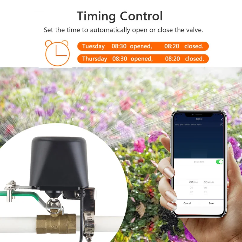 Slimme WiFi Waterklep Zigbee G - Smart Garden Water Timer recensie en prijs