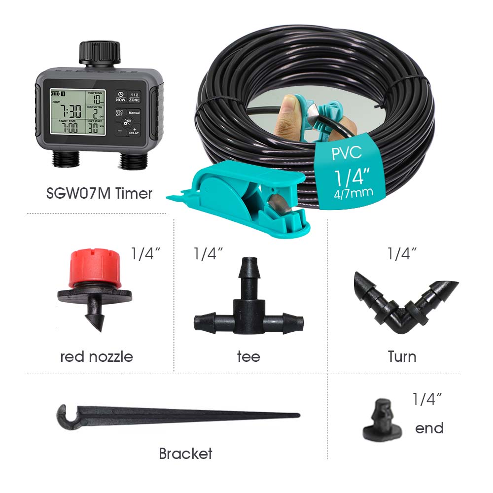 Dual Zone onafhankelijke displ - Smart Garden Water Timer recensie en prijs